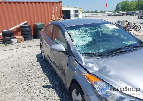 2013 Hyundai Elantra Gls из США, поврежденный, VIN KMHDH4AE2DU930231